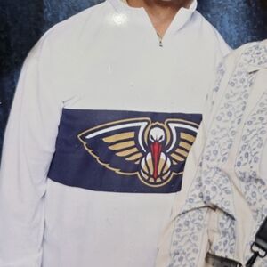 Men's NBA Pelican's Graphic  Quarter-zip